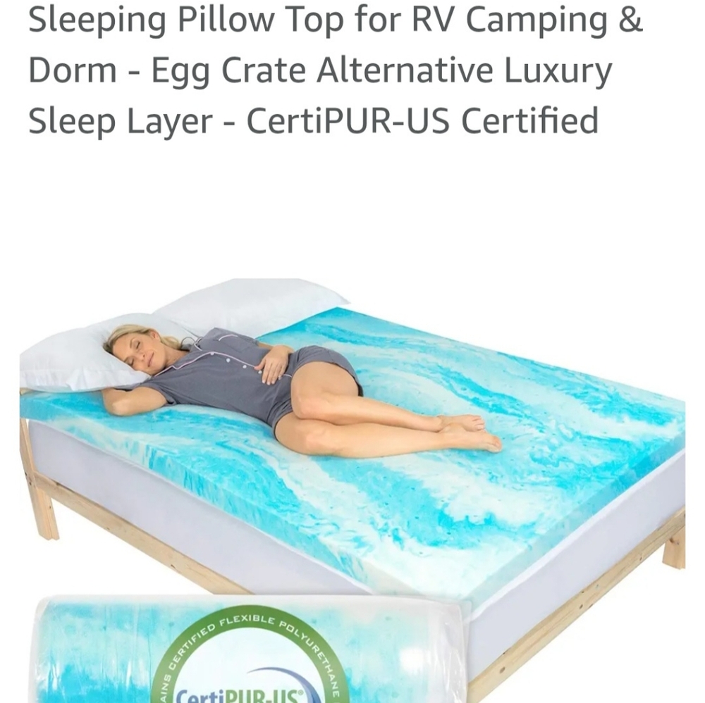 Mattress topper. Twin XL